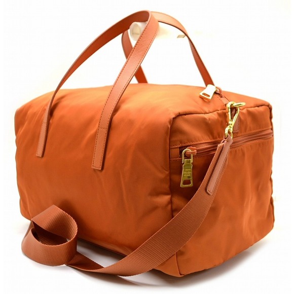 Prada Mini Orange Shoulder Bag Nylon - Picture 1 of 9